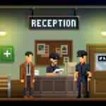 The Darkside Detective Reception Desk