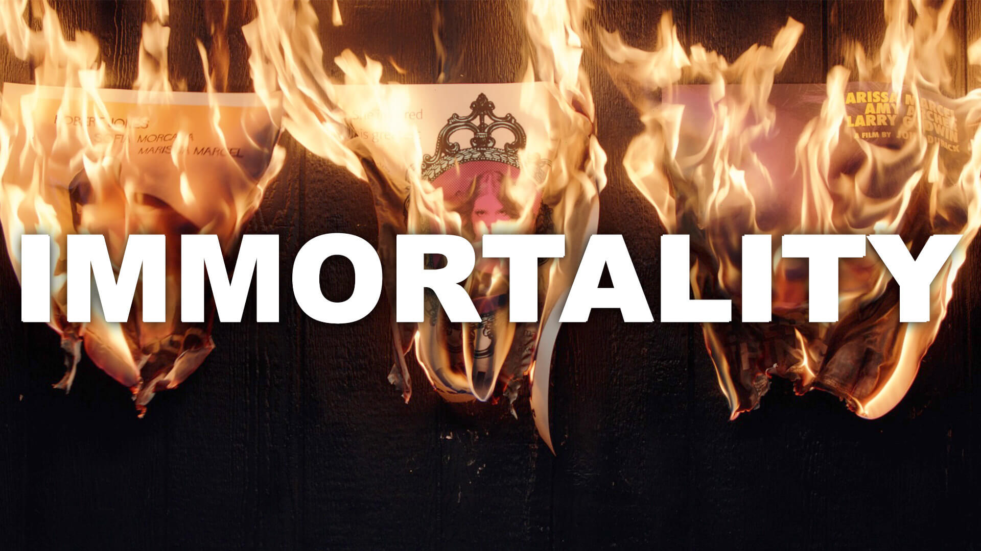 Immortality Logo Flames Color