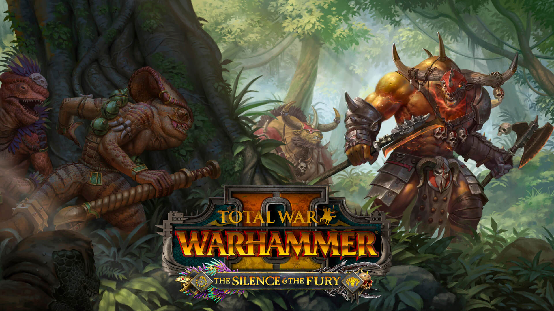 Total War: Warhammer II The Silence & The Fury Key Art